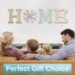 ZAZIWZ Rustic Farmhouse Home Signs with Windmill Clock - Stylish Wall Art for Living Room, Kitchen, and More! - Image 6