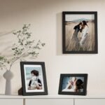 Vittanly 10-Pack Picture Frames Set: Collage Wall Decor for Display, Multi-Sized—Black, Durable Wood & Plexiglass. - Image 4