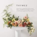 Thymes Lavender Aromatic Jar Candle - 7.5 oz Matte White Candle for Soothing Home Fragrance - Image 6