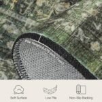 Lofus 8x10 Green Area Rug: Washable Non-Slip Soft Boho Carpet for Living Room, Bedroom & Office - Image 7