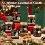 Christmas Scented Candles Set - 6 Winter Scents for Home, Perfect Holiday Gifts for All! - Image 6