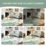 BEIMO 5x7 Area Rug – Modern Light Green, Soft, Machine Washable, Non-Slip for Living Room & Bedroom. - Image 5