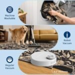 GarveeHome Boho Leaf 5x7 Rugs: Soft, Non-Slip, Washable, Stain-Resistant Carpet for Bedroom & Living Room. - Image 7