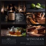 Manly Indulgence Wingman Scented Candles for Men, 2 Wick, 16.5 oz, Premium Soy, 60H Burn, USA Made. - Image 4