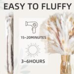 Natural Pampas Grass Bouquet | 8-Variety Dried Boho Flowers for Wedding & Home Decor (93 PCS) - Image 5