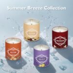 Vanilla Coconut Candle - 9 oz Soy Wax Aromatherapy Candle Gift for Men & Women, Scented Tin Jar. - Image 6