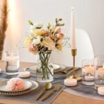 TBWIND 12-Piece Glass Cylinder Vases Set | 6-Inch Clear Flower Vases for Weddings, Home Decor & Centerpieces - Image 2