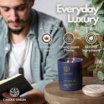 Candle Origin - 3×10 oz Men's Scented Candle Gift Set - Natural Soy Wax for Home & Office - Image 7