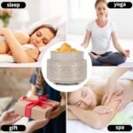 Mocosa 3-in-1 Ceramic Wax Warmer - Giftable Scented Wax Melt Burner for Mom & Grandma (Beige-Granular) - Image 6