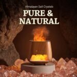 JJNJJN Essential Oil Diffuser: 200ml Aromatherapy Diffuser with Himalayan Salt, Auto Off, and 9-Color LED Night Light. - Image 5