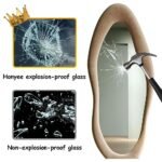 Shop Honyee 63" x 24" Full Length Mirror with Flannel-Wrapped Wooden Frame, Perfect for Cloakroom, Bedroom, or Living Room. - Image 6