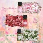 SALUBRITO Floral Fragrance Oil Set: 6x10ml Aromatherapy Oils for Diffusers & Candle Making - Jasmine, Lavender, Rose & More. - Image 3