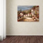 Joval 'Home in Tuscany' Canvas Wall Art for Living Room, Bedroom, or Office Décor by Trademark Fine Art - Image 3
