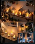 SoulBay 12pcs Flameless LED Tea Light Candles with Remote, USB Rechargeable, Timer & Base for Décor, Weddings, and Emergencies. - Image 8