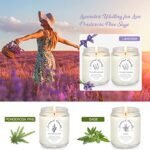 Lavender Candle Gift Set: 4 Soy Wax Scented Candles for Relaxation & Stress Relief - Ideal Christmas Gifts. - Image 7