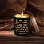 BFJLIFE Romantic Lavender Candles for Him – Unique Gifts for Husband, Boyfriend, Holidays & Special Occasions - Image 4