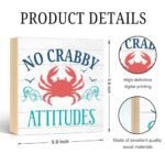 Coastal Wooden Box Sign - Beach House Decor for Bathroom, Living Room, or Gifts for Coastal Lovers. - Image 2