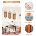 Sunset Dream Catcher Wall Art - Large Macrame Tapestry, Colorful Boho Decor for Bedroom & Nursery. - Image 3