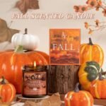 Maple & Cream Latte Scented Fall Candles - 7 oz Natural Soy Aromatherapy Candles for Home. - Image 5