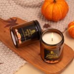 Fall Candle Set - 4 Pack Soy Candles: Autumn Scents of Vanilla Pumpkin, Cinnamon Clove, Apple Pie, Perfect Gifts for Men & Women. - Image 6