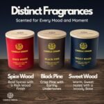 Candle Origin - 3×10 oz Men's Scented Candle Gift Set - Natural Soy Wax for Home & Office - Image 4