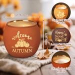Lanpn Fall Scented Candles Gift Set - 4 Pack of 16oz Soy Wax Candles for Autumn Home Decor - Image 5