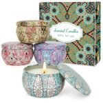 Scented Candles Gifts for Women 4 Pack Aromatherapy Candle Up to 90 Hours Home Scented Candles Set Soy Wax Candles for Christmas Day, Birthday, Mothers Day, Valentine's Day