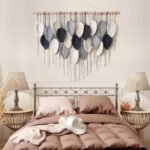 Weldomcor Macrame Leaf Wall Hanging - Bohemian Feather Woven Tapestry for Chic Bedroom & Living Room Decor, 39 Inches. - Image 7