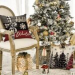 AVOIN Colorlife 18x18 Inch Red Christmas Pillow Covers - Set of 4 Holiday Decorations for Sofa. - Image 4