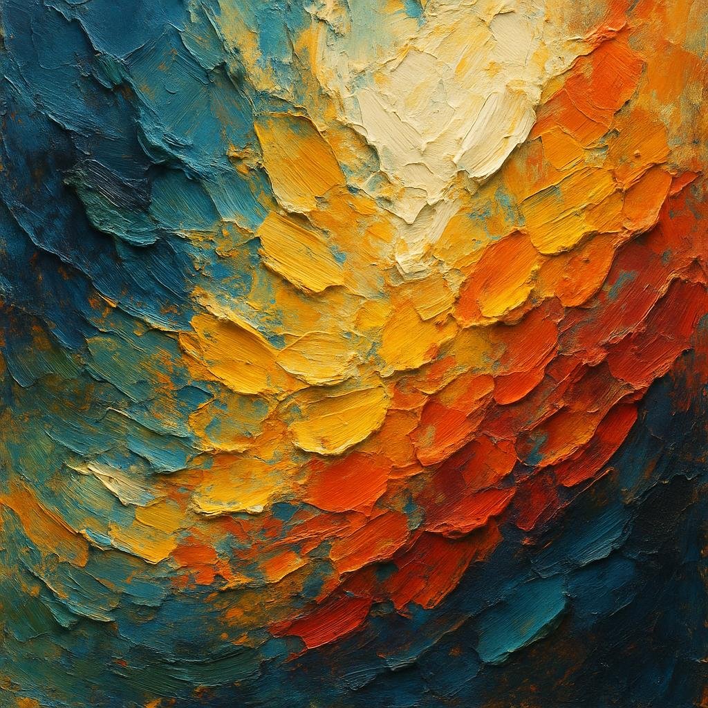 Creating Texture and Depth with Layered Paint Techniques