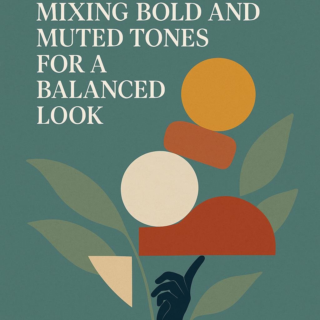 Mixing Bold and Muted ​Tones for a Balanced⁤ Look
