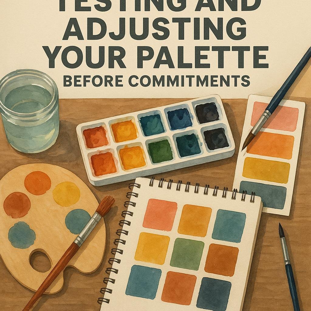 Tips for Testing and Adjusting your Palette Before Commitments
