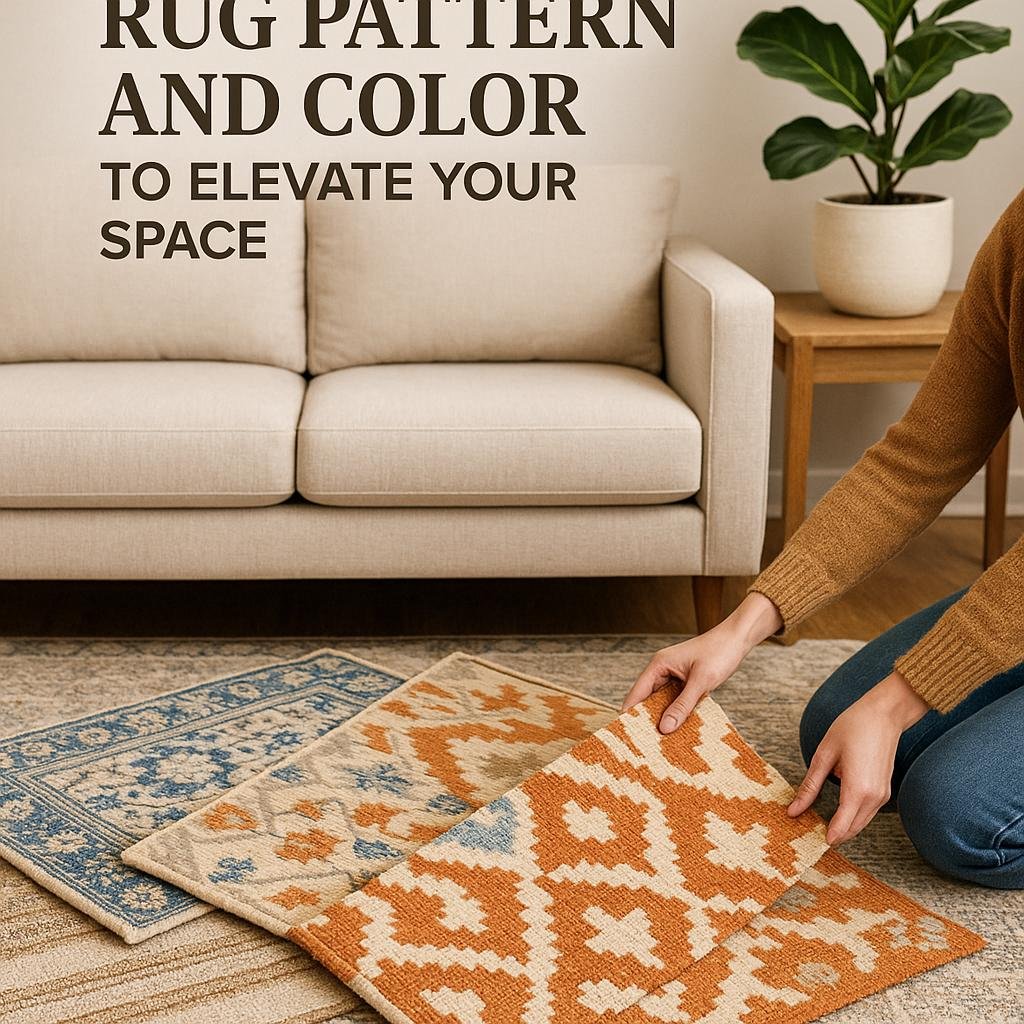 Choosing the Perfect Rug Pattern and Color to Elevate Your⁢ Space