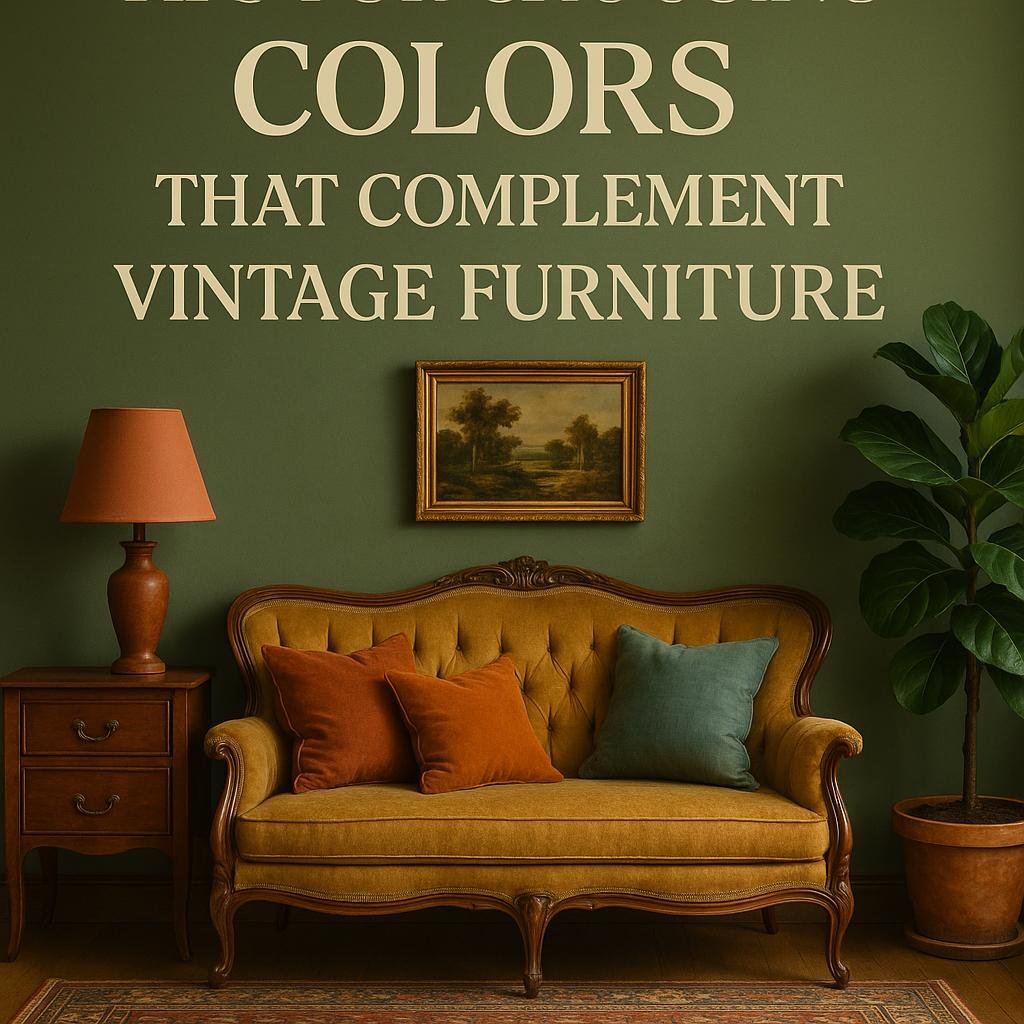tips for choosing Colors That​ Complement Vintage ‍Furniture