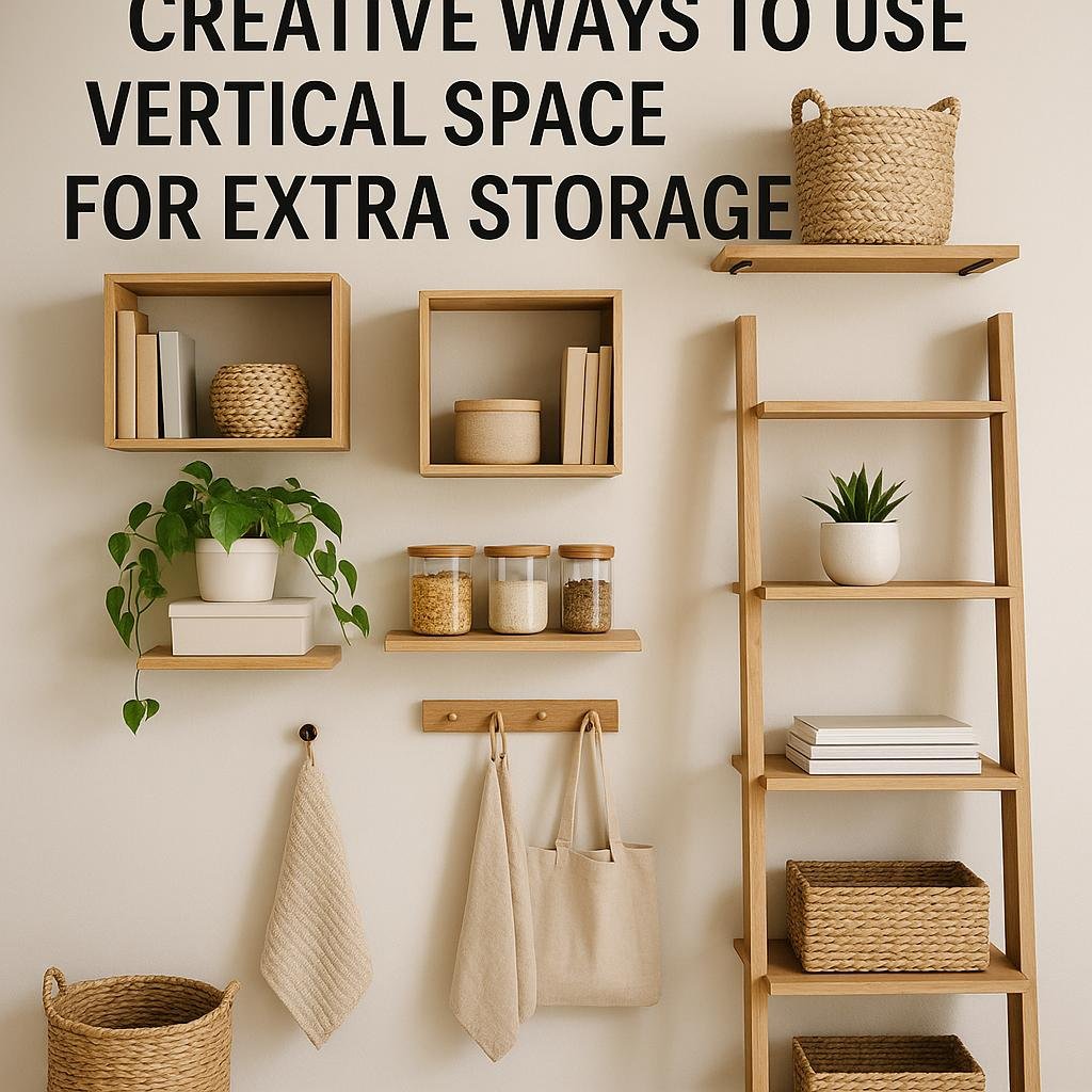 Creative Ways to Use Vertical Space for Extra Storage