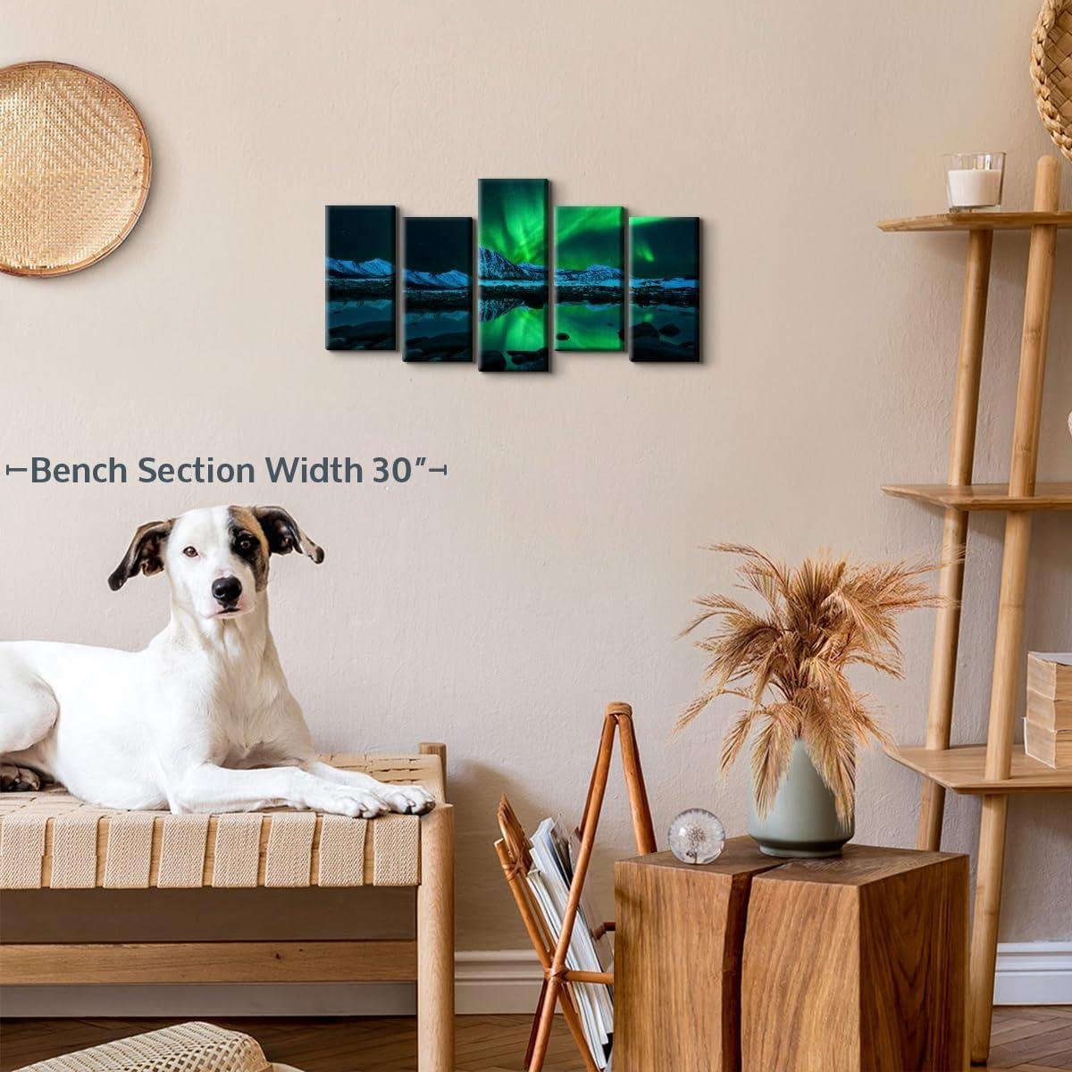 Our Review: elephantstock's stunning Aurora Borealis canvas