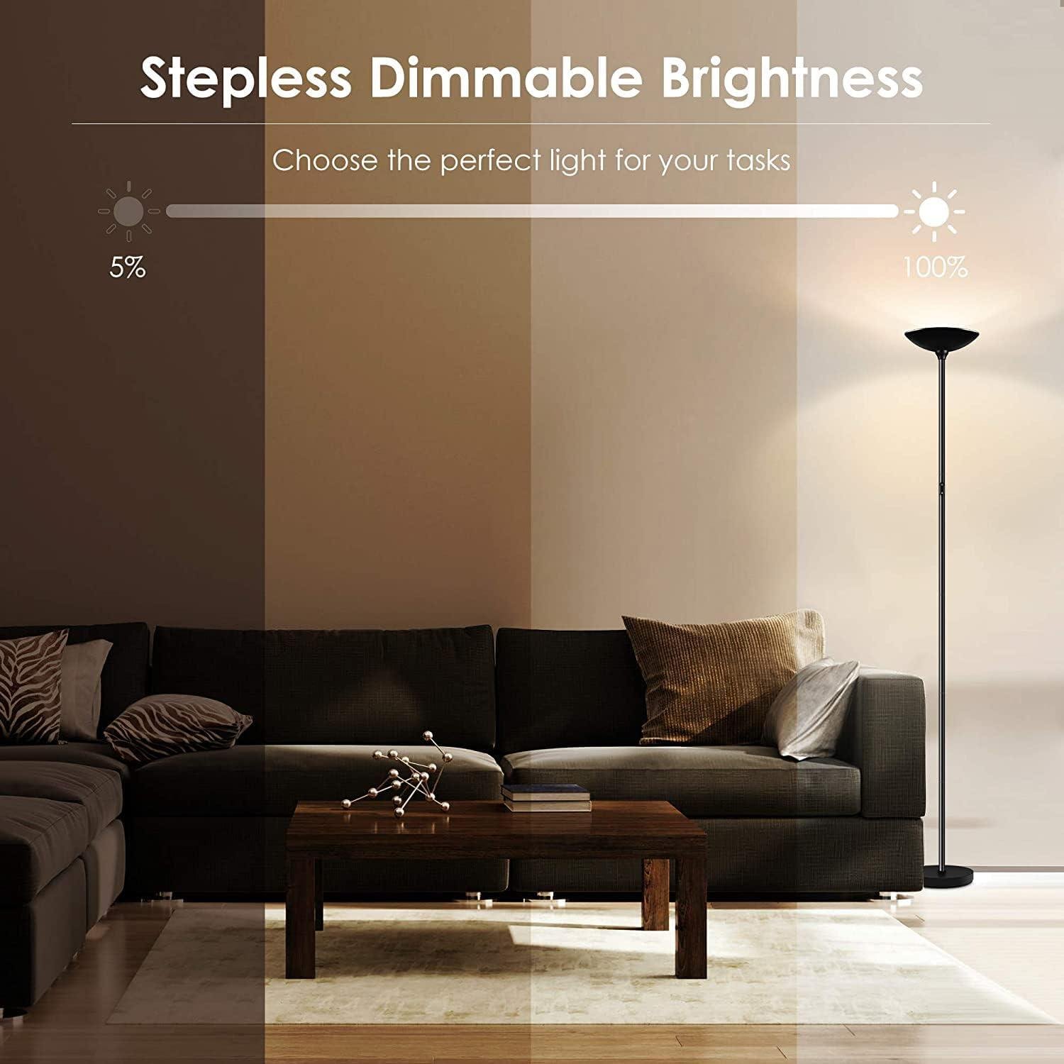 Our Honest Review of the BoostArea 20W Stepless Dimmable Floor Lamp