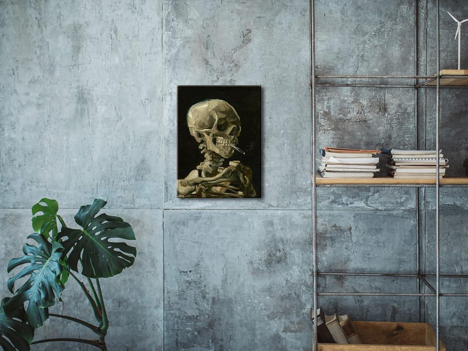 Our Take on Van Gogh's Skeleton Art: A Macabre Classic