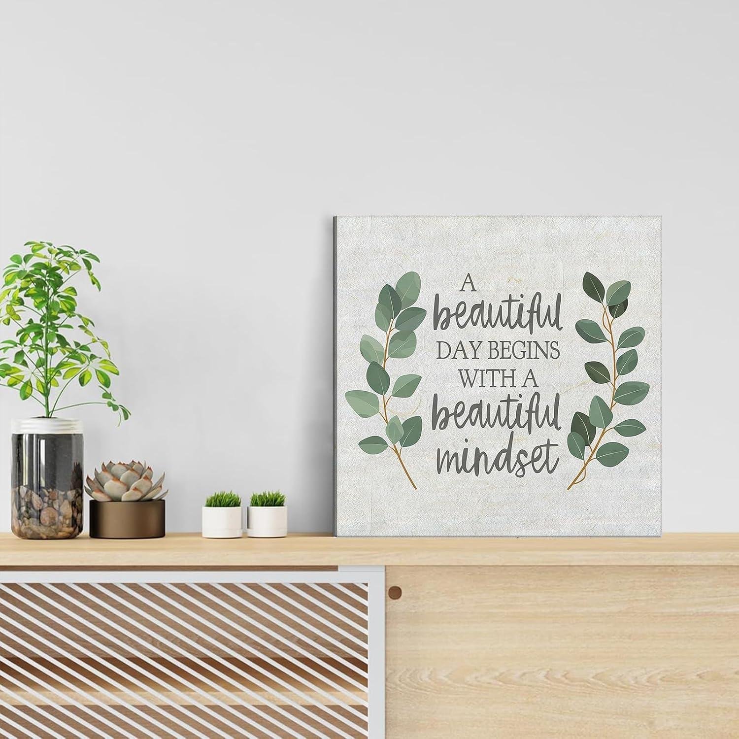 transforming Spaces: Our Review of LOARTVE's‌ Inspiring Eucalyptus Wall Art