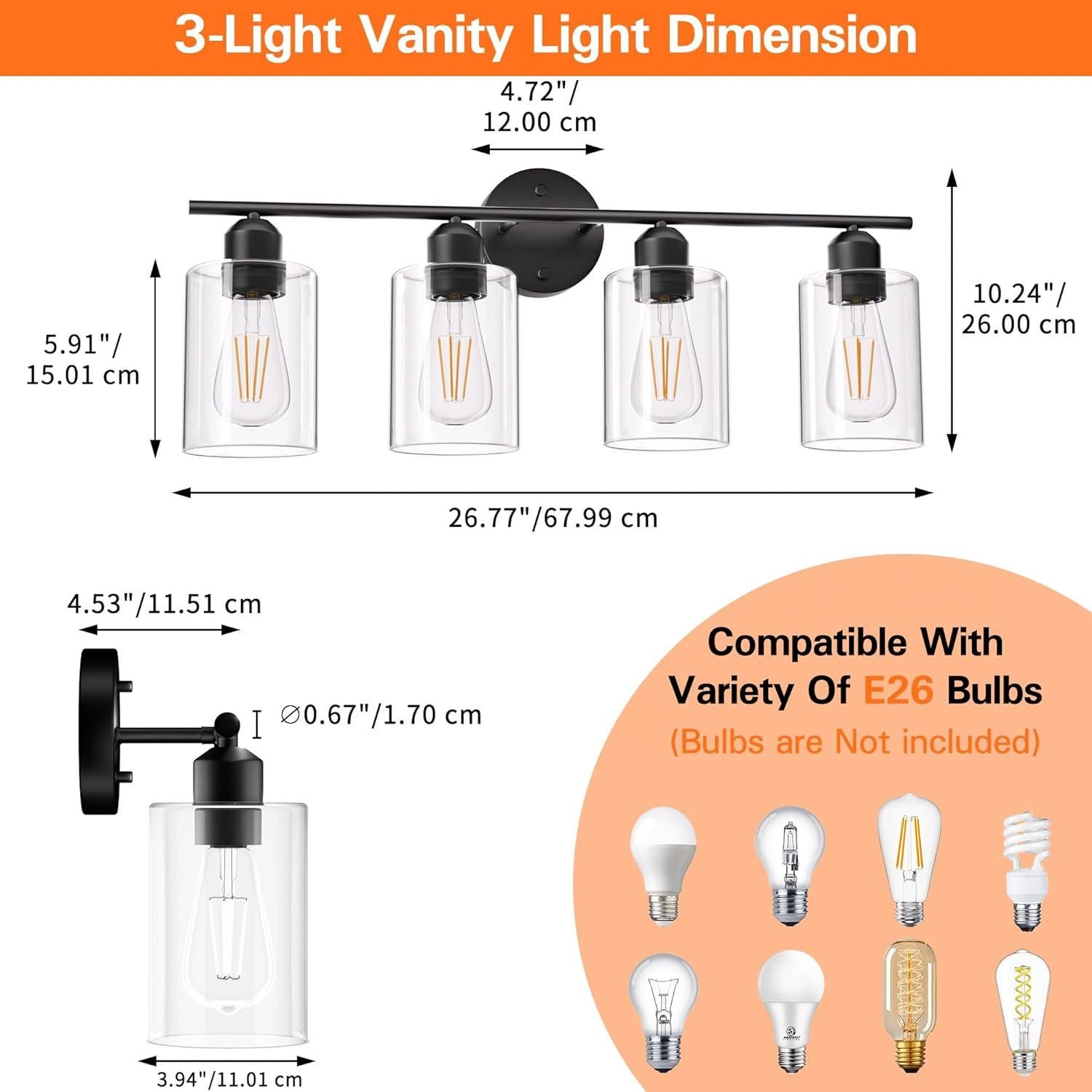 Our Honest Take‍ on Espird 4-Light‌ Rustic Bathroom Vanity Fixture