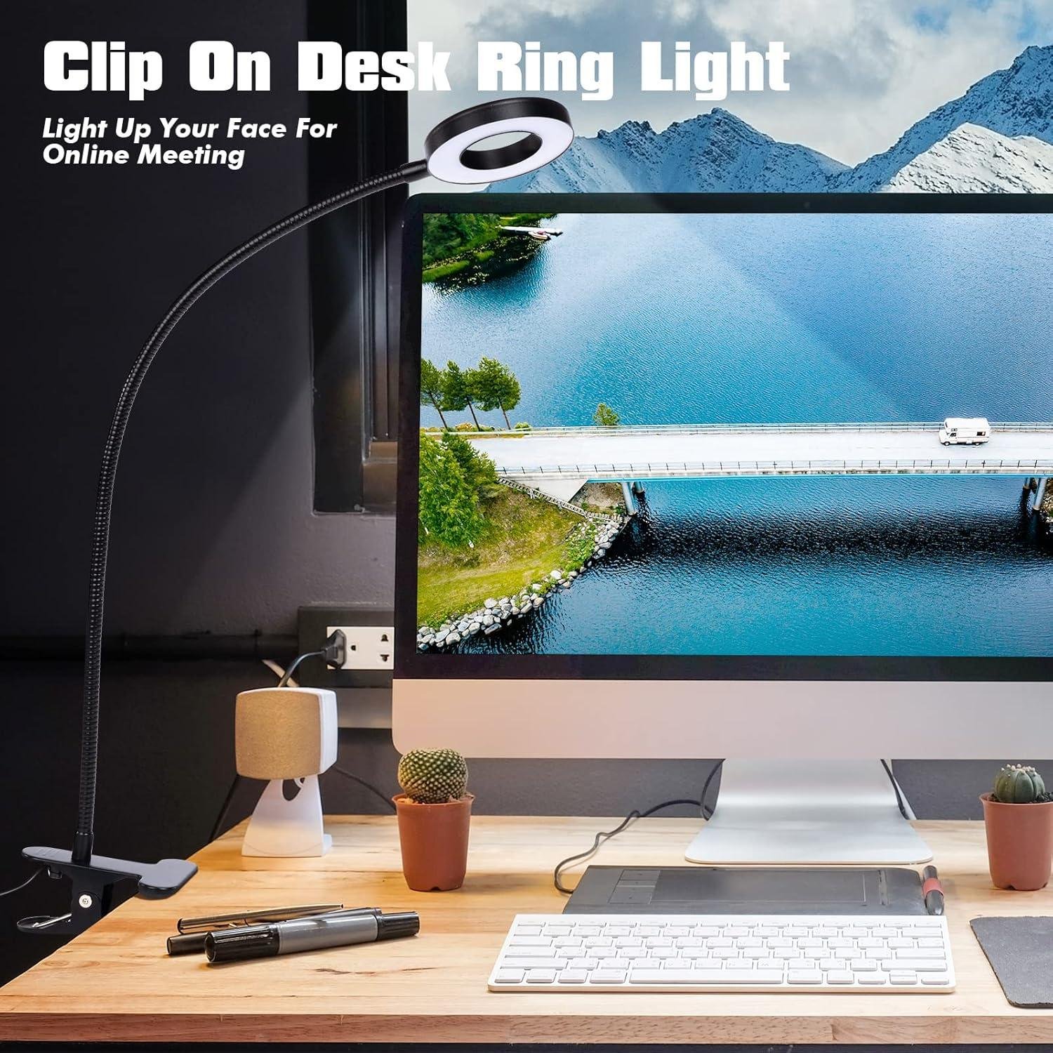 Our Review: LED Desk Lamp for Zoom ⁣& Reading⁣ with Eye-Amiable Light