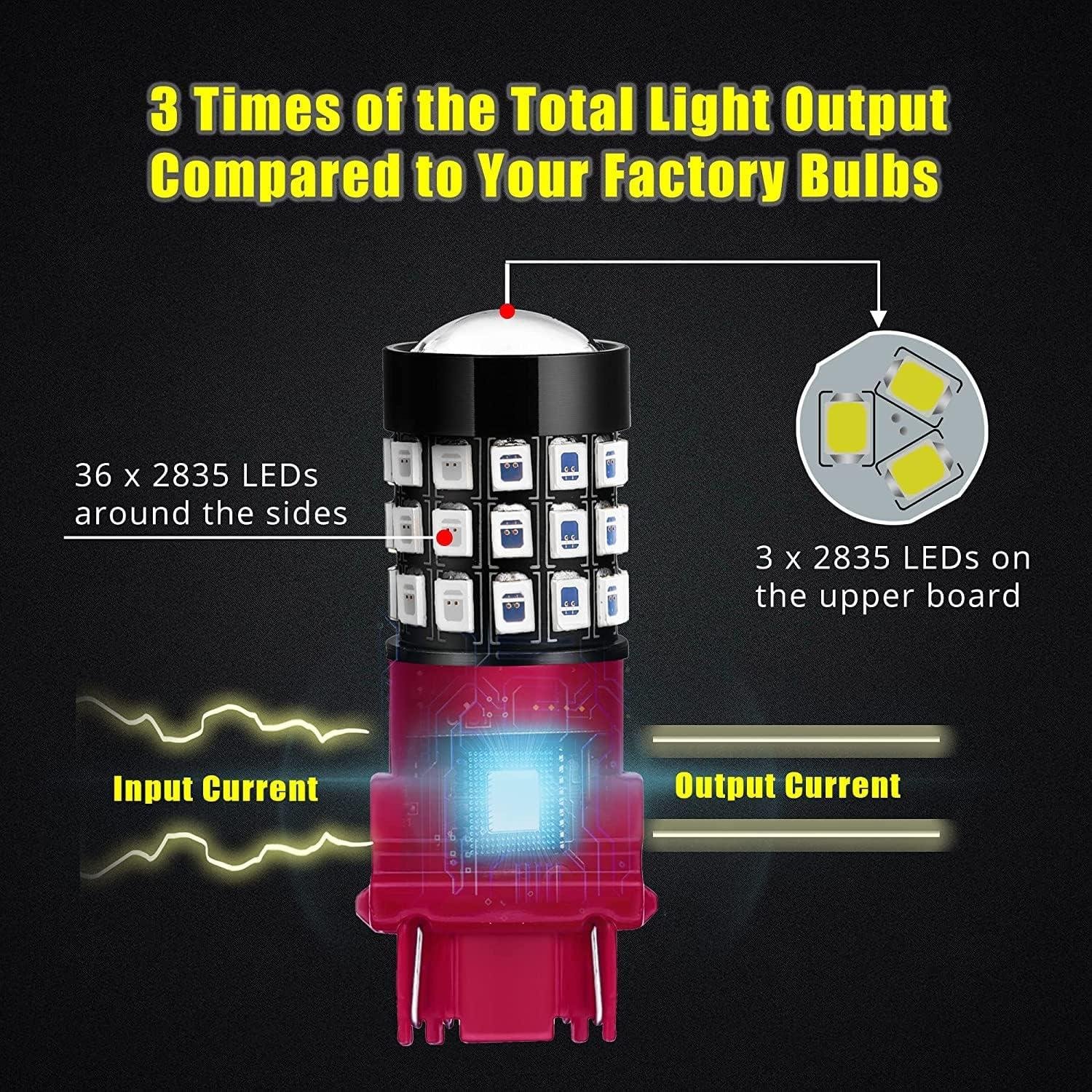 Why we Love Alla Lighting's Upgraded T20 7440 LED Brake Bulbs