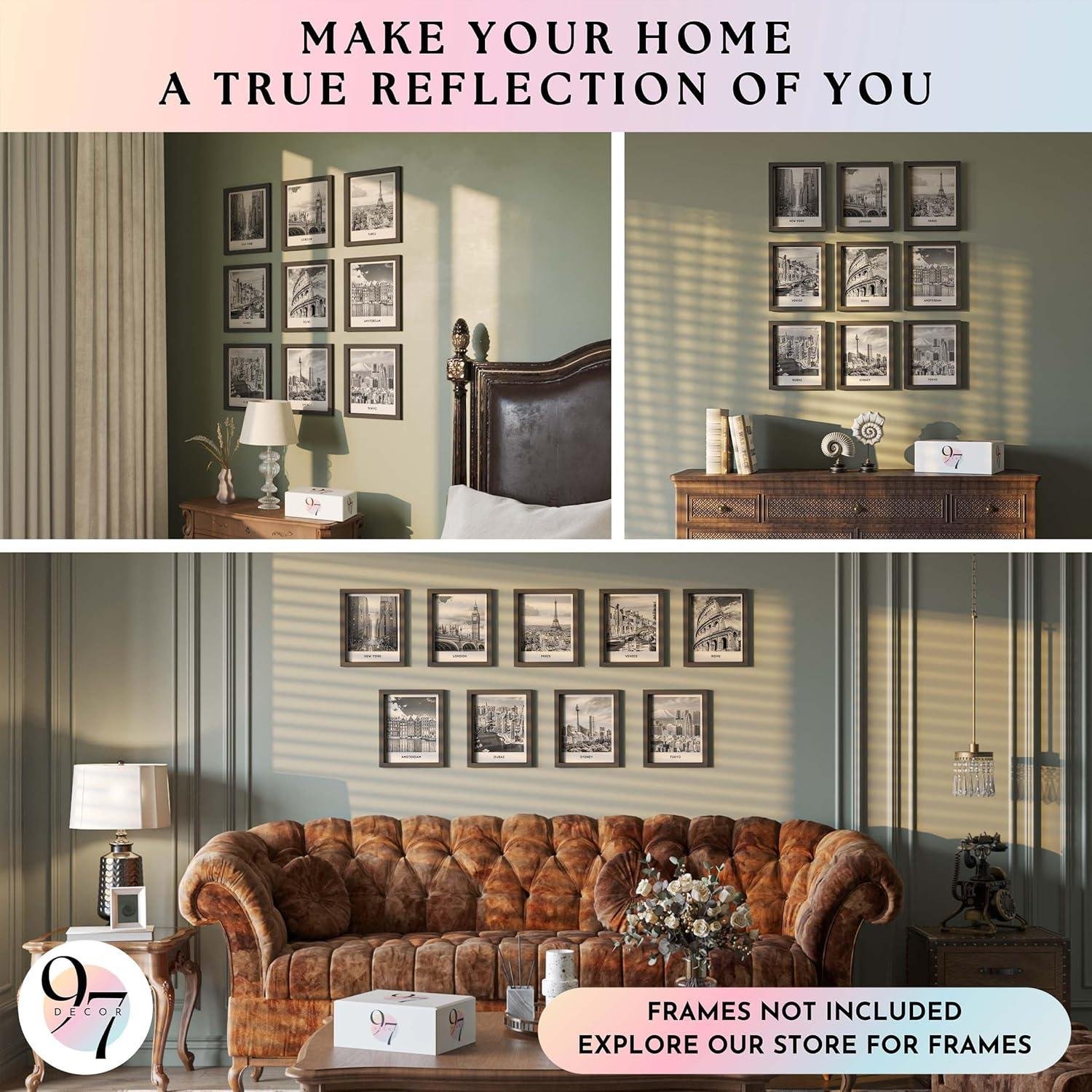 Our Review: Elegant cityscape Prints That Transform Spaces