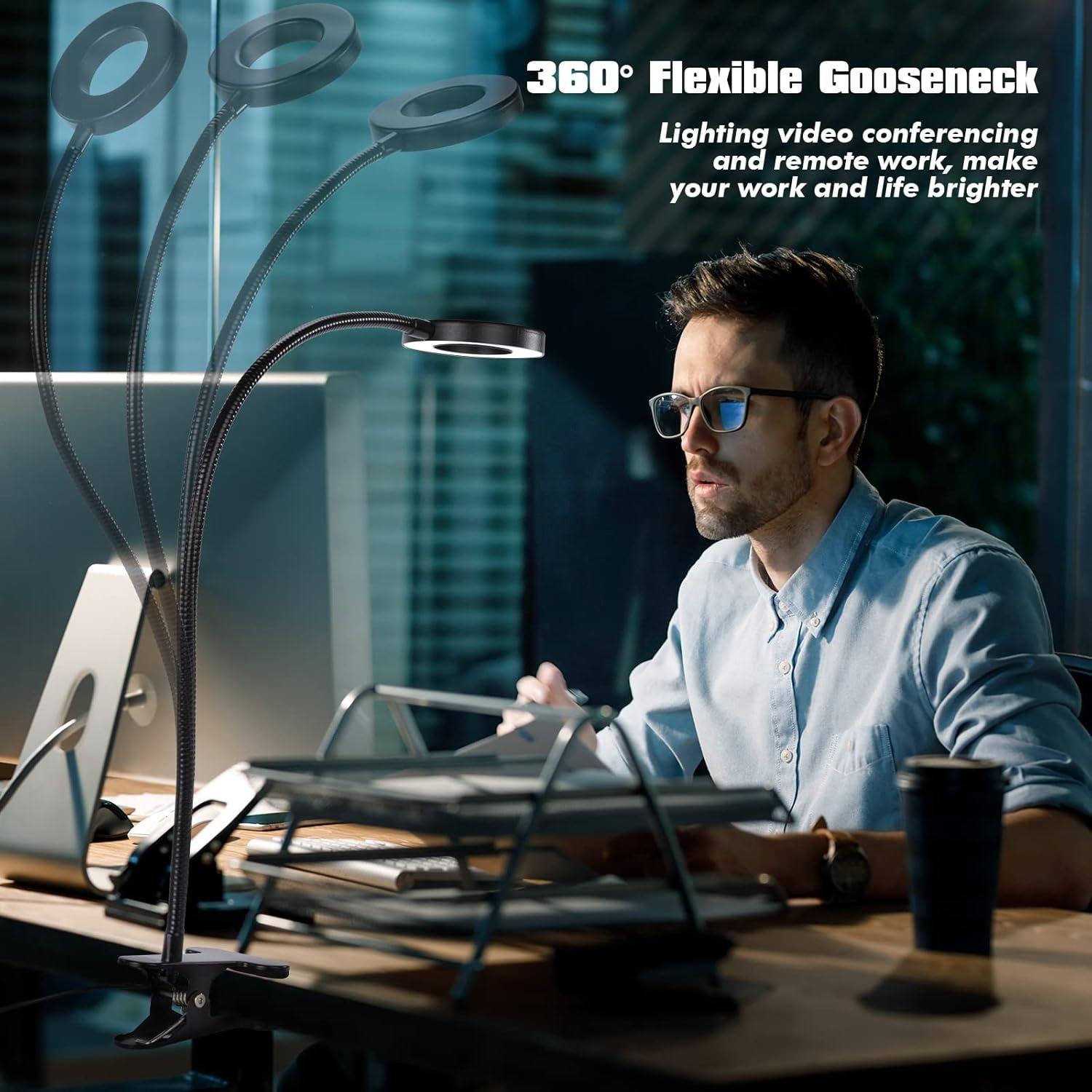 Our Review: LED Desk Lamp for Zoom & Reading with Eye-Friendly⁤ Light