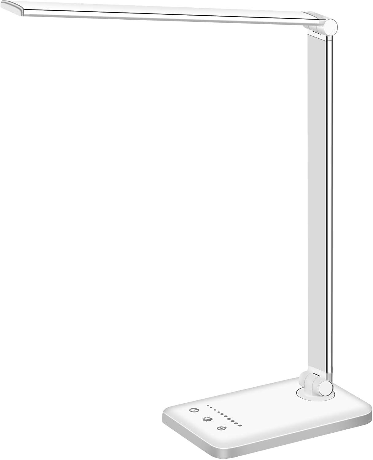 Our Review‌ of the White Crown ​LED Desk‍ Lamp: Bright, Smart, and Convenient