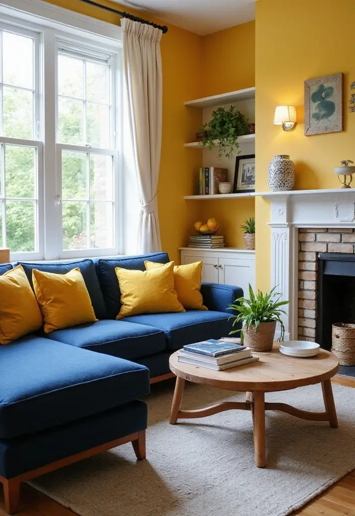 10 Fall Colors That'll Transform Your Living Room Into Autumn Bliss (You Won't Believe #3!) - 7. Mustard Yellow 1