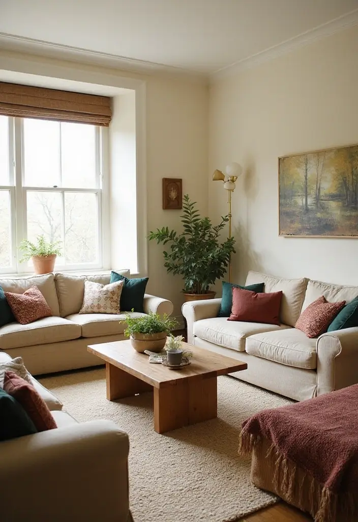 10 Fall Colors That'll Transform Your Living Room Into Autumn Bliss (You Won't Believe #3!) - 9. Warm Cream 1