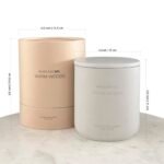 Wholesome Warm Woods Scented Candles - 100% Natural Coconut Wax, 90-Hour Burn, Vegan Eco-Friendly 16 oz Jar - Image 9