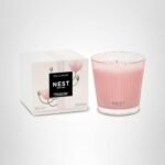 NEST New York 3-Wick Candle, Himalayan Salt & Rosewater - 21.2 oz, 100-Hour Burn - Reusable Glass - Image 9