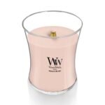 WoodWick Vanilla & Sea Salt Candle Gift for Men & Women, 9.7 oz Medium Hourglass with Crackling Wick - Image 4